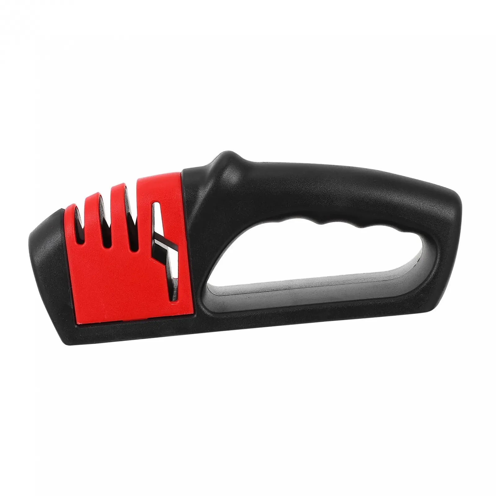 Точило для ножів PRETYZOOM 1 шт. регульована вольфрамова сталь ручна з протиковзкою накладкою та ергономічною ручкою, фото №1