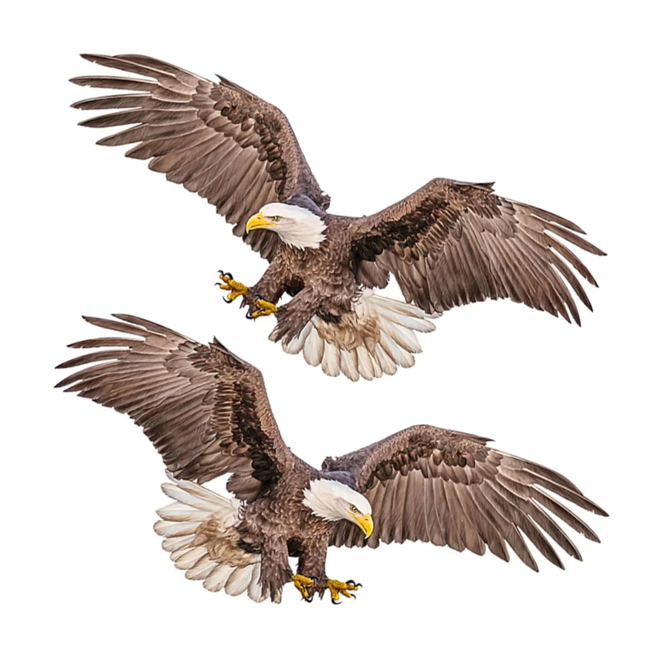 Наклейка на стіну OSALADI Орел Набір 1 шт., фото №1