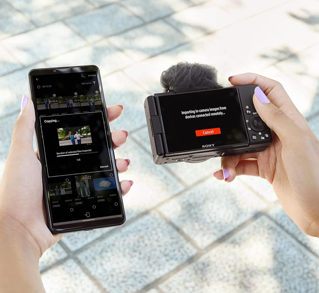 Фотоапарат Sony ZV-1F 21Мп / CMOS / 4K / Wi-Fi / Bluetooth / Чорний, фото №7