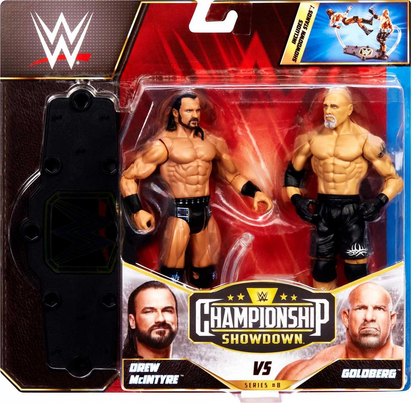 Фигурки Drew McIntyre против Goldberg, серия Championship Showdown, 15 cm, в упаковке 2 шт., фото №6
