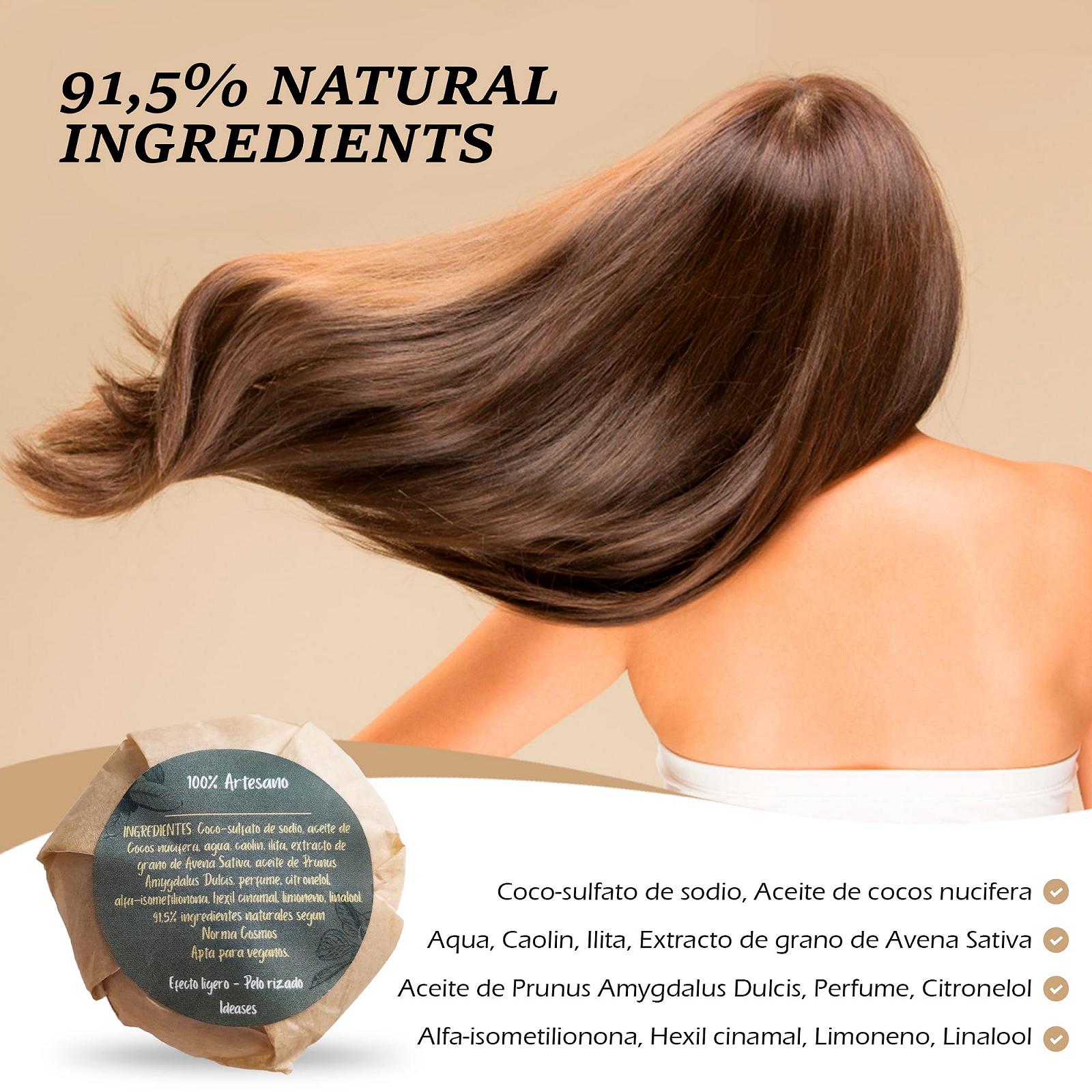 Ручний Твердий Шампунь для кучерявого волосся, фото №7 Ручний Твердий Шампунь для кучерявого волосся, фото №7