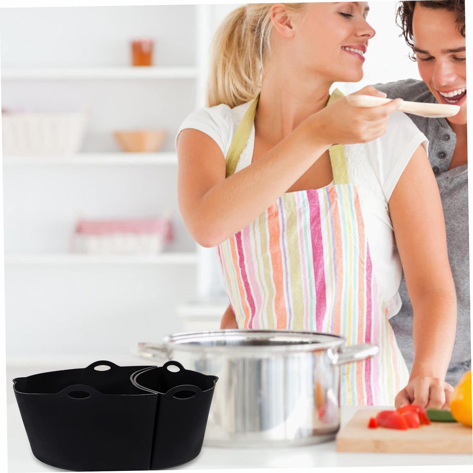 Вставка Ciieeo Slow Cooker для мультиварки Разделительные формы для выпечки Силиконовая вставка для многофункционального использования, фото №3