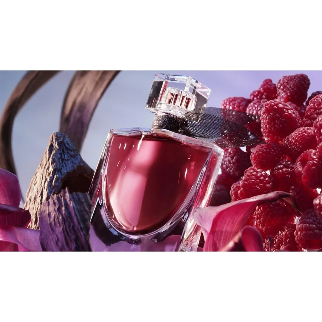 Парфумована вода Lancôme La Vie est Belle L'Elixir з оксамитово-квітковим ароматом для жінок з малиновим акордом, листям фіалки та маслом какао для унікального аромату, фото №3