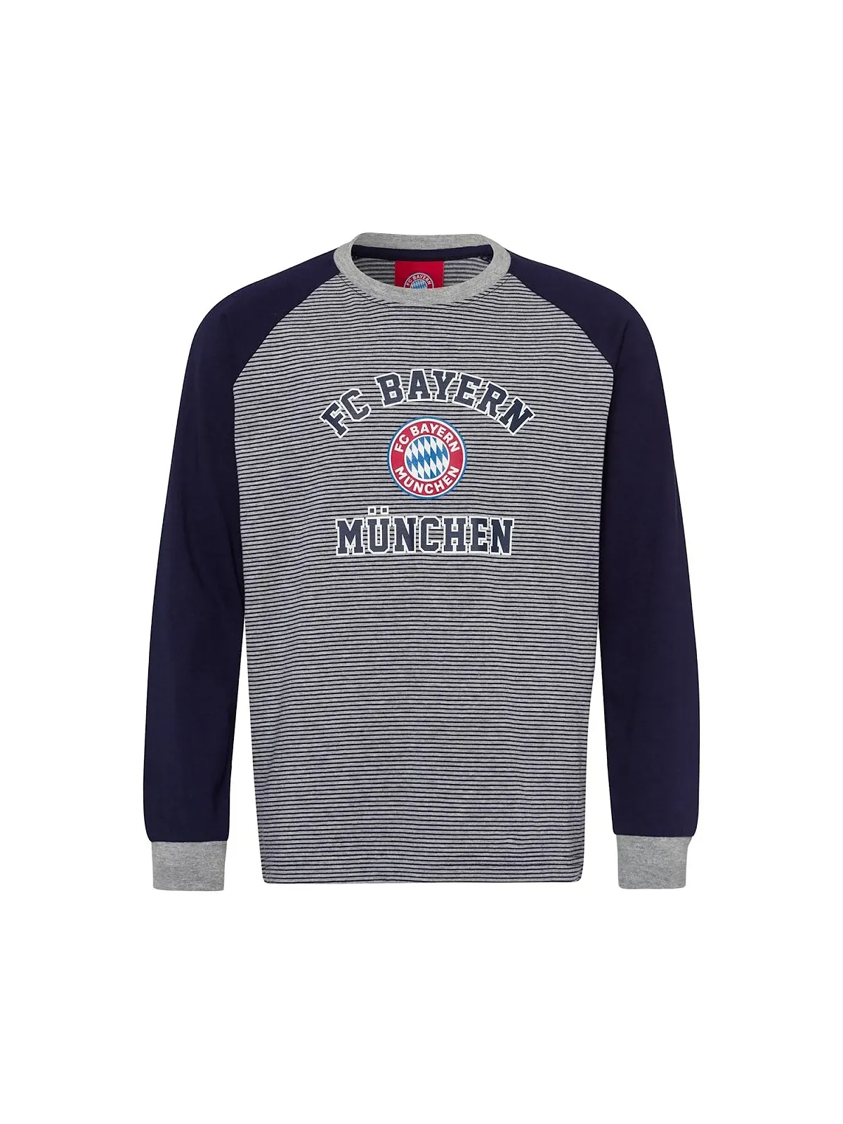Піжама FC Bayern München Дитяча В Смужку Синьо-Сіра, фото №5