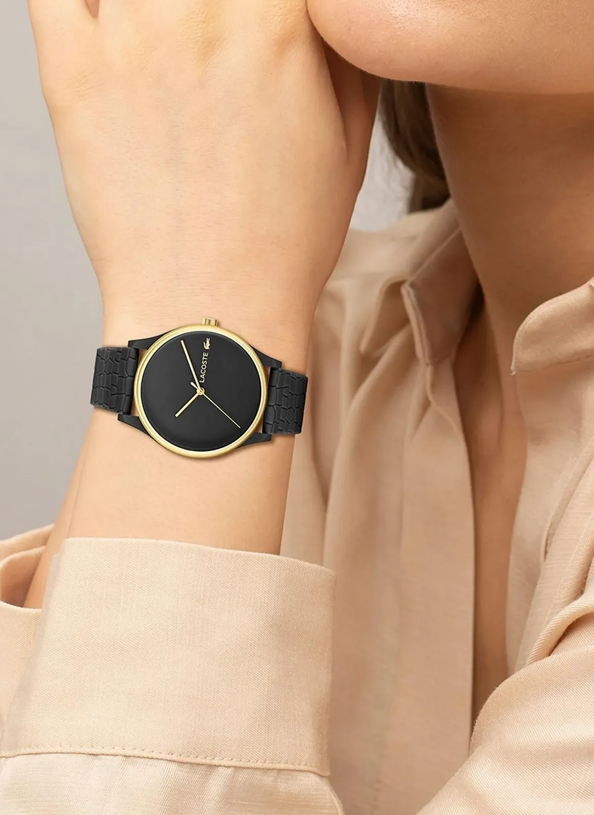 Аналоговые часы Lacoste Crocodelle с силиконовым ремешком, фото №4