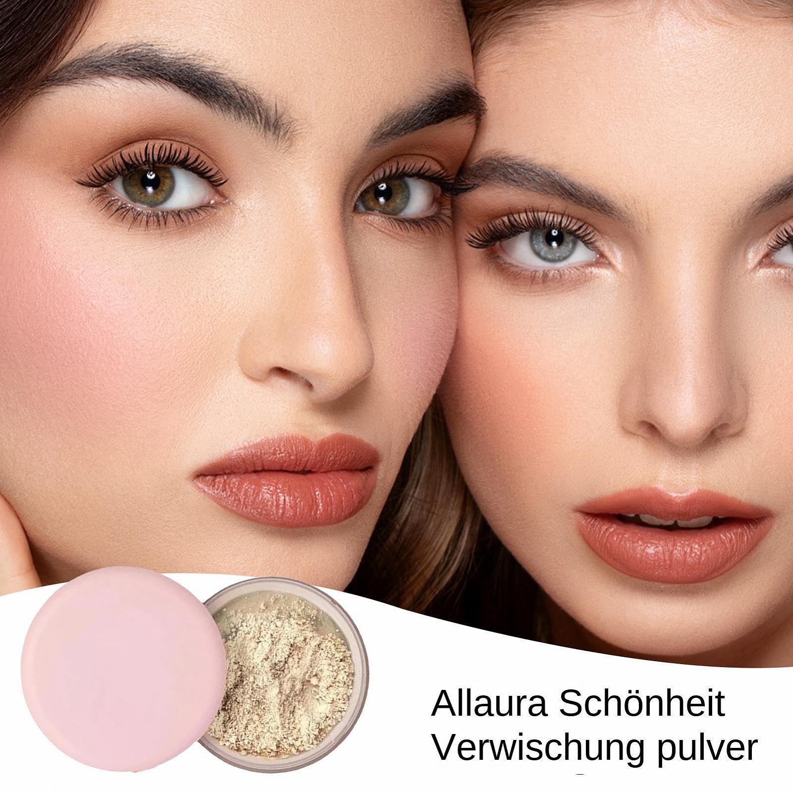 Пудра Allaura Beauty Setting Pink Loose Matte Perfection Waterproof Face Powder Oil-Absorbing 15 г, фото №2