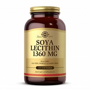 Lecithin 1360mg 100 softgels - Фото 1