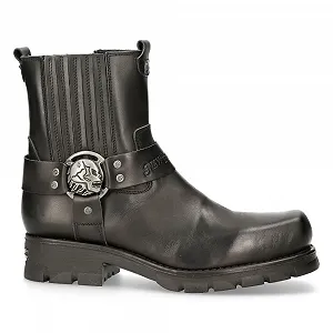 Ботинки New Rock M.7605C-C1 Унисекс Кожаные Черные на молнии цена на synthetic.ua - Фото 1 Ботинки New Rock M.7605C-C1 Унисекс Кожаные Черные на молнии synthetic.ua - Фото 1