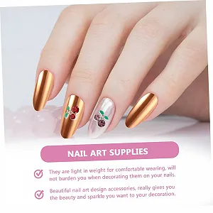 Наклейки для ногтей MERRYHAPY 60 штук, украшения для ногтей со стразами, декор на Хэллоуин, украшения для ногтей, каваи, штекер для ногтей, подвески для акриловых ногтей, вишня synthetic.ua - Фото 1