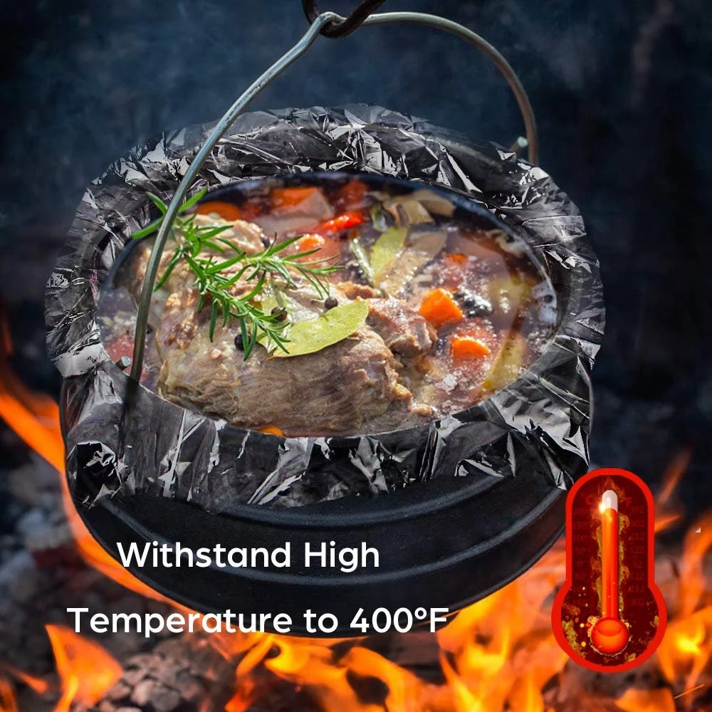 Мішки WRAPOK BPA Free для повільного приготування їжі або випікання Овальні чи Круглі Великі 33 x 53 см 3–8.5 Quarts - 2 упаковки (всього 20 мішків), фото №2