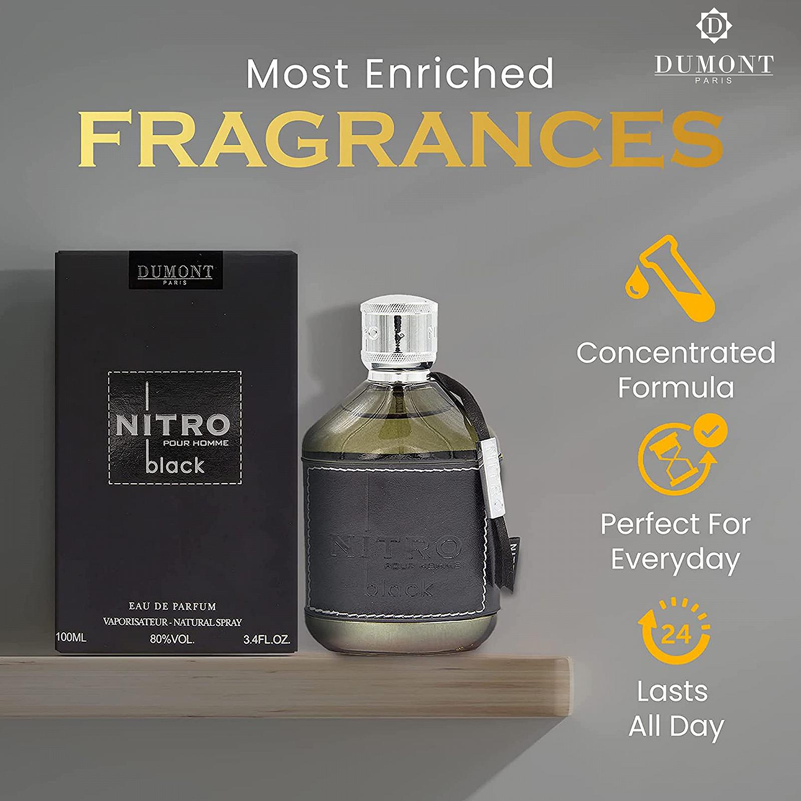 Парфюм Dumont Nitro Black Pour Homme, фото №7