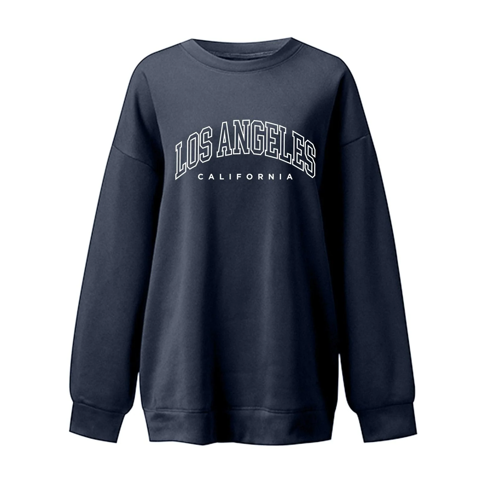 Женский Свитшот Los Angeles California, буквенный принт, графический, удобный, цветной, длинный рукав, круглый вырез горловины, свитер оверсайз, винтажный стиль Backwoods, одежда, осенний, фото №4 Женский Свитшот Los Angeles California, буквенный принт, графический, удобный, цветной, длинный рукав, круглый вырез горловины, свитер оверсайз, винтажный стиль Backwoods, одежда, осенний, фото №4