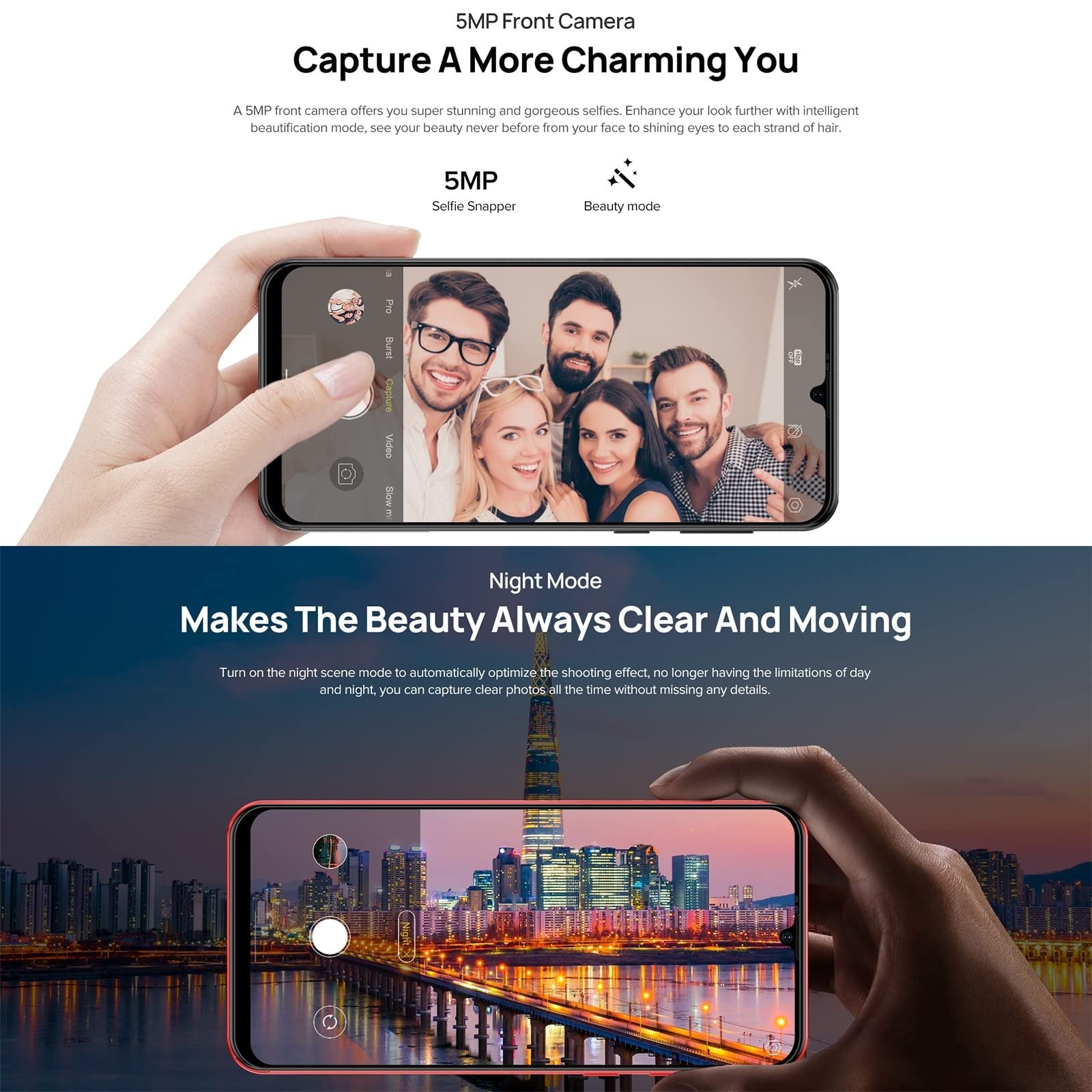 Смартфон Ulefone Note 6(P) 4G Dual SIM 6.1 дюйм 2 ГБ + 32 ГБ 8 Мп + 5 Мп Black, фото №8