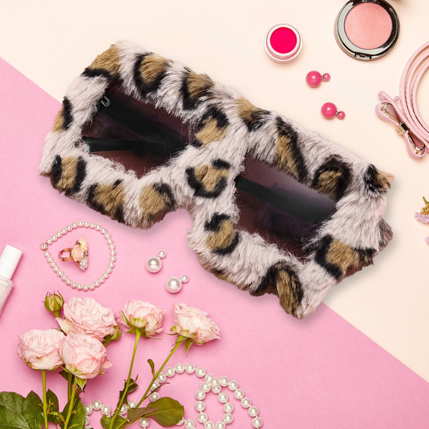 Сонцезахисні окуляри Котяче око з плюшевим краєм arrderly, фото №6