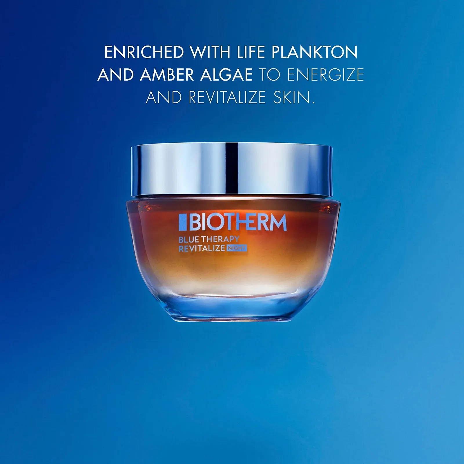Нічний крем Biotherm Blue Therapy Revitalize з екстрактом бурих водоростей та Resveratrol 50 мл, фото №5 Нічний крем Biotherm Blue Therapy Revitalize з екстрактом бурих водоростей та Resveratrol 50 мл, фото №5