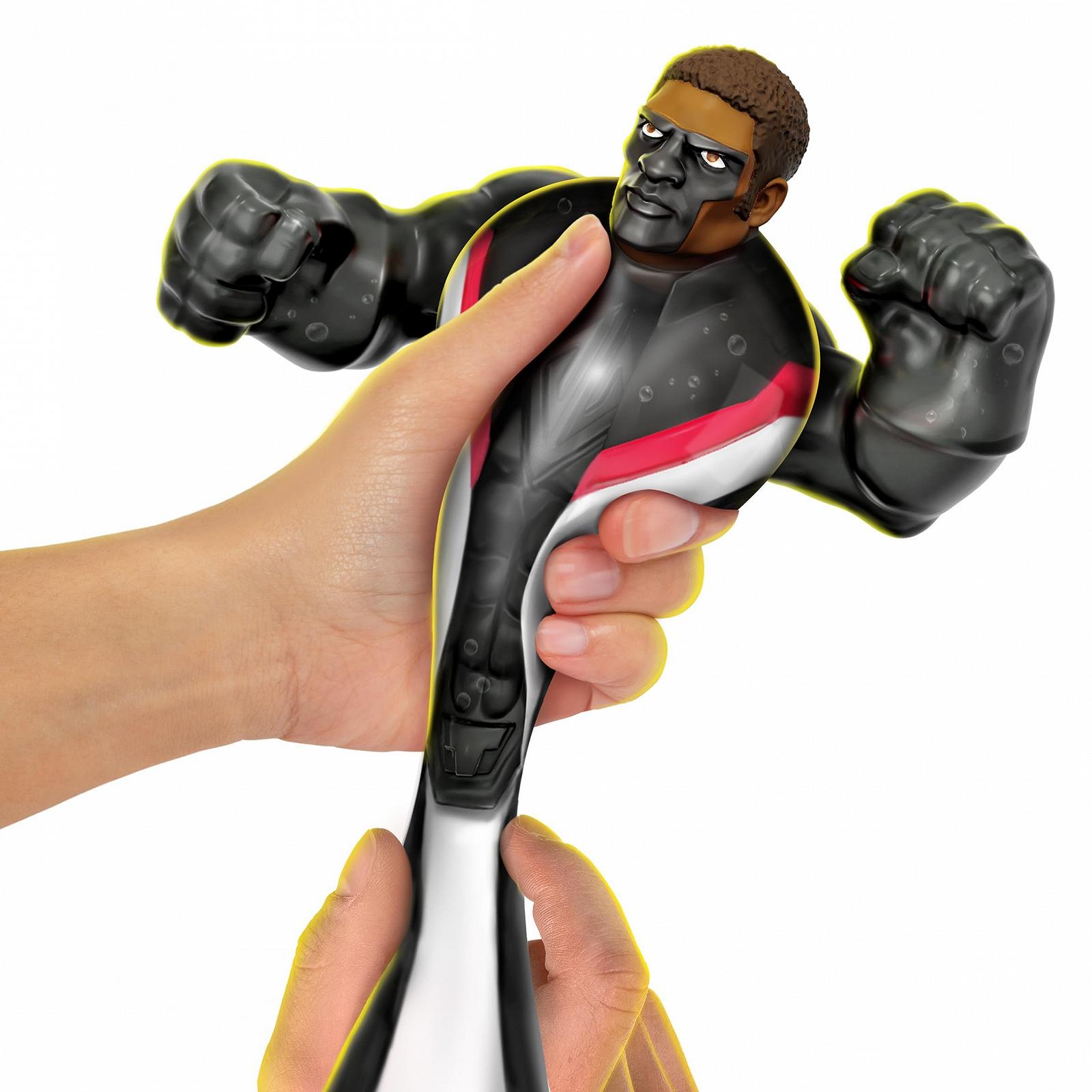 Фігурка Heroes of Goo Jit Zu DC Mr. Terrific з унікальним супер гелевим наповненням, що розтягується до 3 разів більше за свій розмір, фото №5