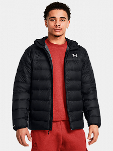 Куртка Under Armour LEGEND DOWN HOODED JACKET 1385837-001 Черный L - Фото 1