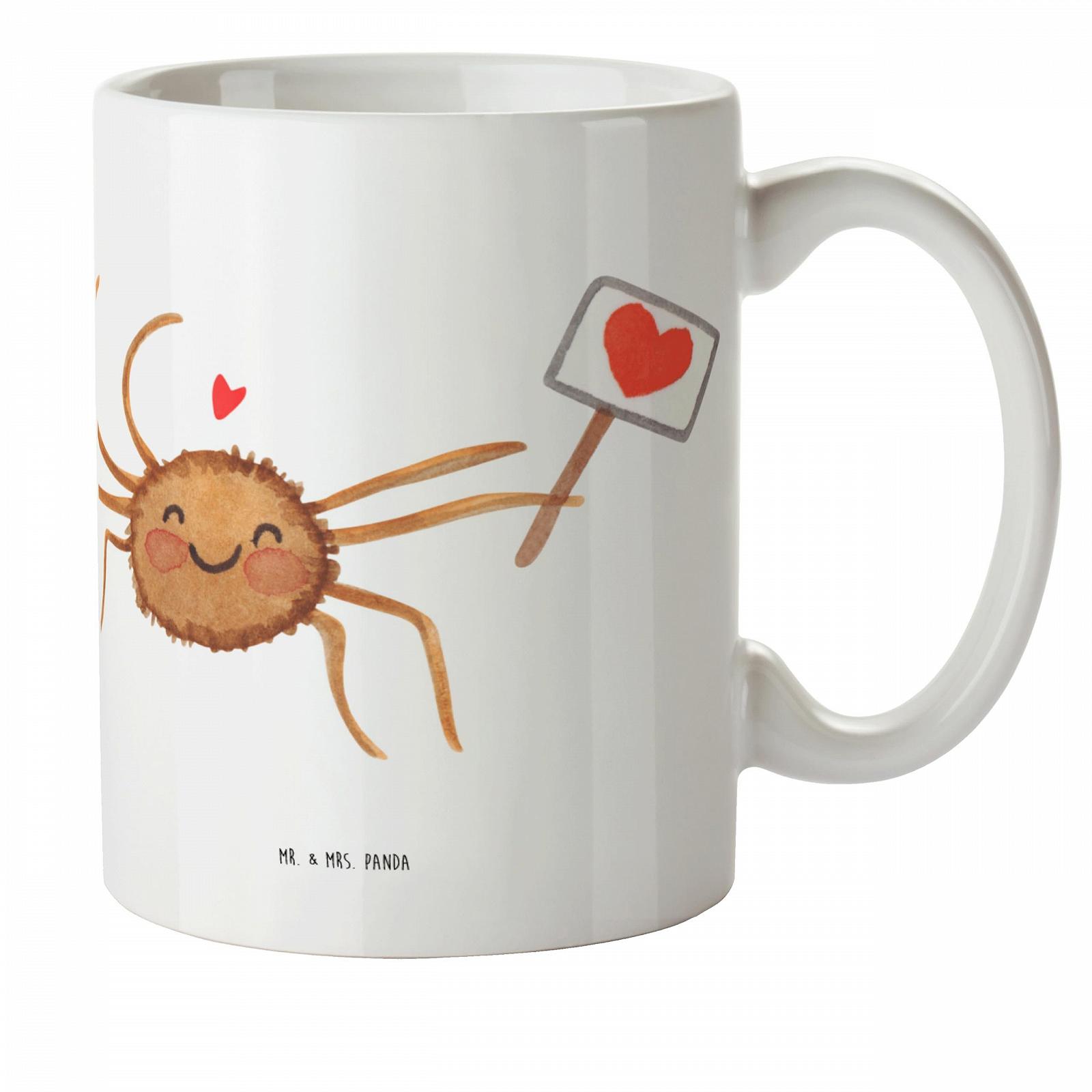 Детская кружка Mr. & Mrs. Panda Паук Агата Мотивация, фото №1