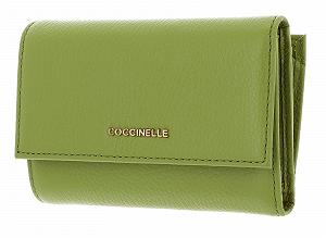 Кошелек Coccinelle Metallic Soft Кожа зернистая Guacamole, Guacamole, Classic - Фото 1