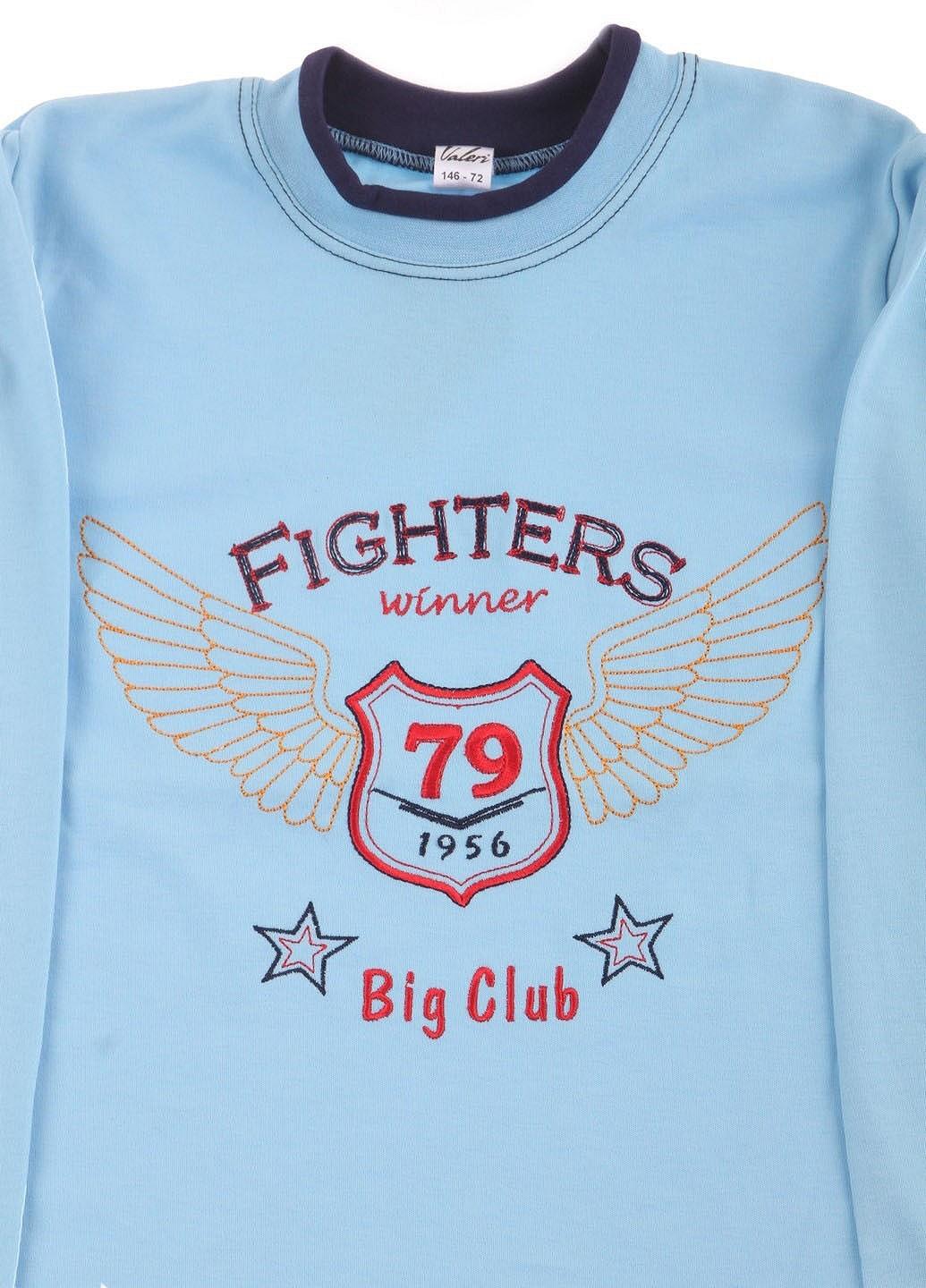 Лонгслив Valeri 146 Голубой (SN-716-194-Lblue), фото №3