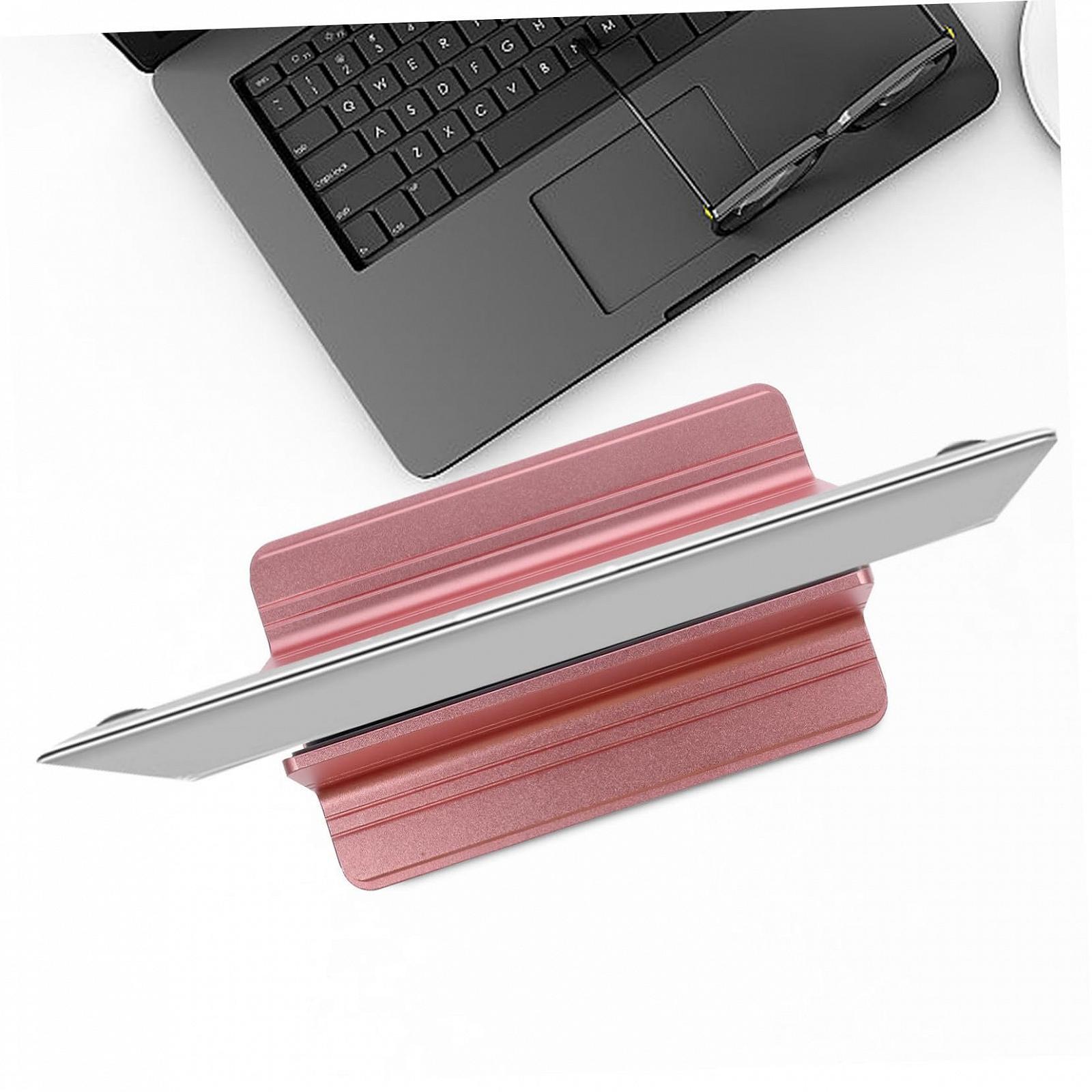 Вертикальна Підставка для Ноутбука Happyyami Алюмінієва Регульована З Антиподряпинним Покриттям Стабільна та Портативна, фото №6