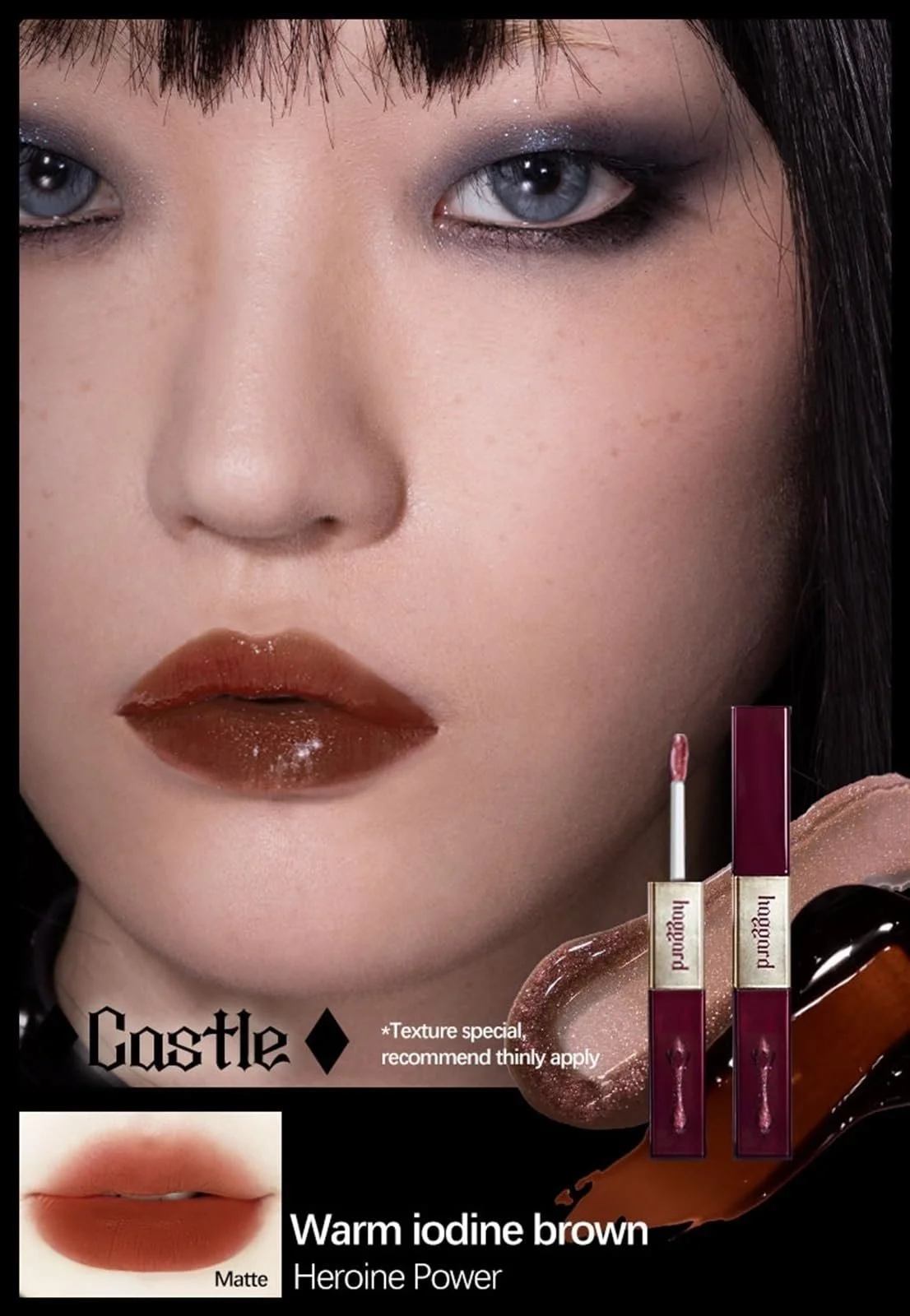 Блиск для губ Haggard Scepter Series двосторонній, фото №3