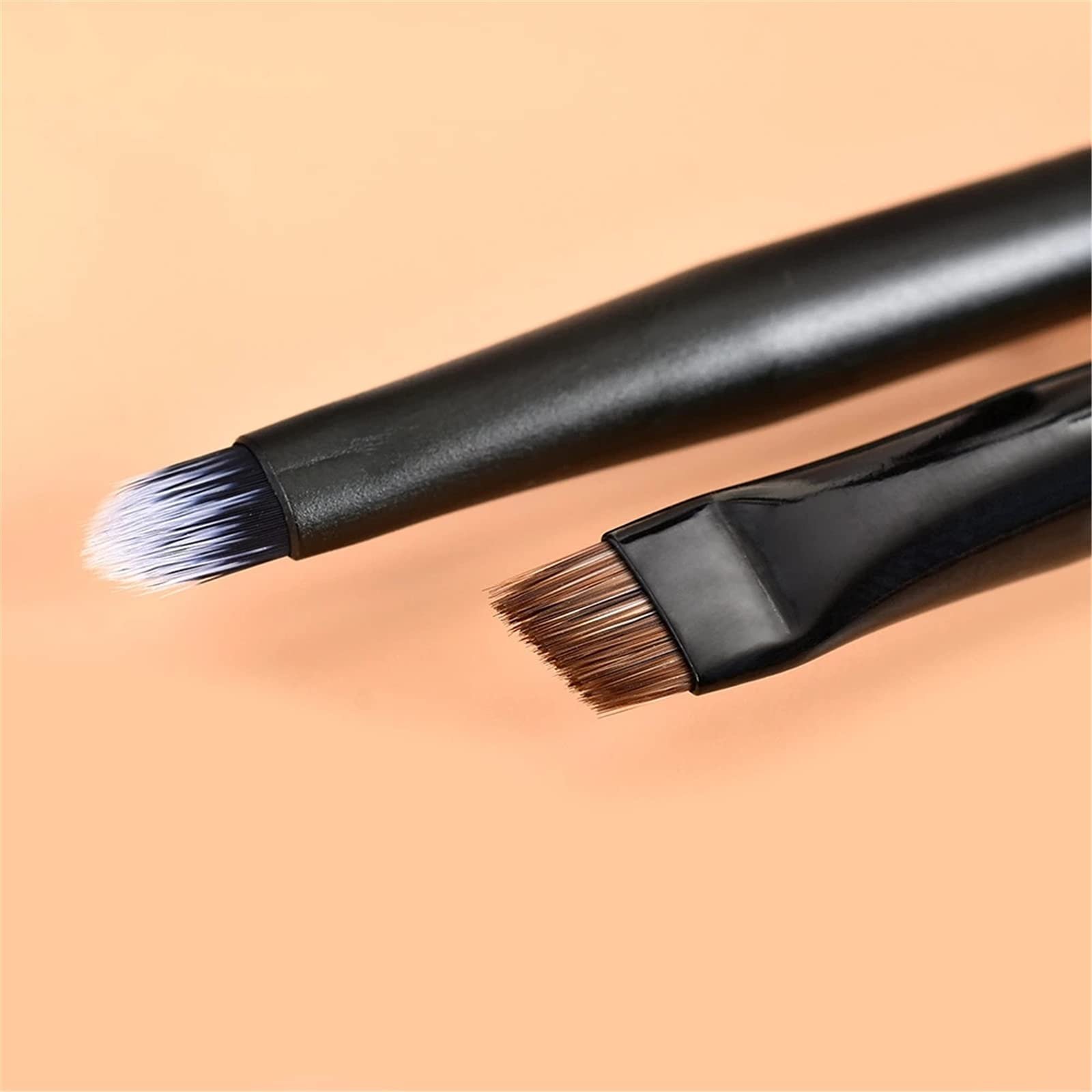 Набор кистей для макияжа JTRHD Professional Makeup Brush Tool 10 Черная Матовая Ручка, фото №6
