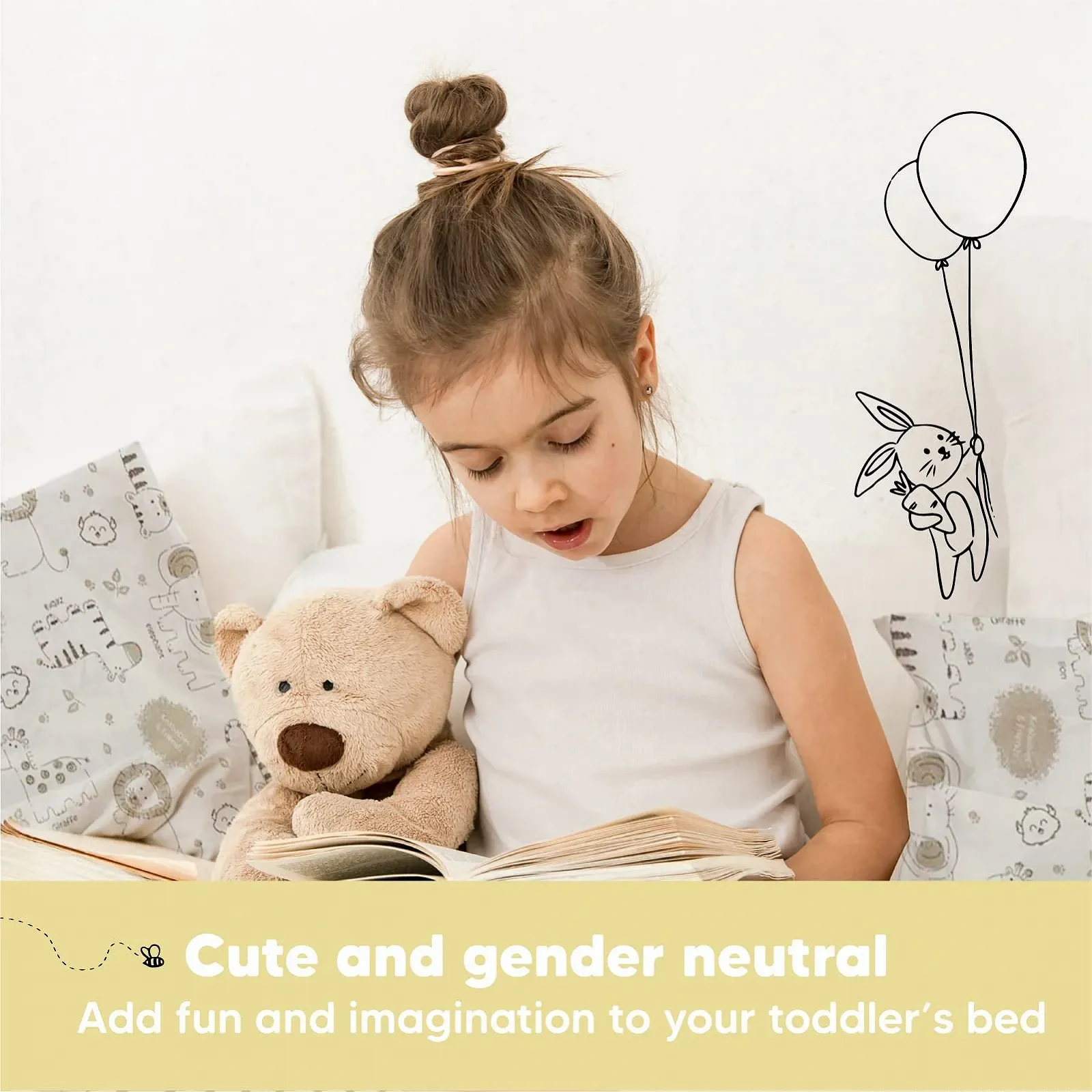 Подушка для малышей KeaSafari с наволочкой - Мягкая подушка из органического хлопка для сна детей - Детская стирающаяся подушка, фото №9 Подушка для малышей KeaSafari с наволочкой - Мягкая подушка из органического хлопка для сна детей - Детская стирающаяся подушка, фото №9