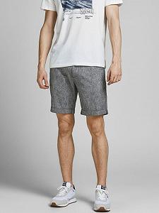 Шорты Jack&Jones JJLINEN SHORTS AKM 12184684 Темно-синий S - Фото 1