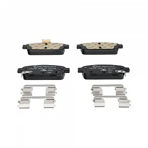 Комплект гальмівних колодок дискового гальма ATE 13.0460-7309.2 OPEL VAUXHALL задня вісь - Фото 1