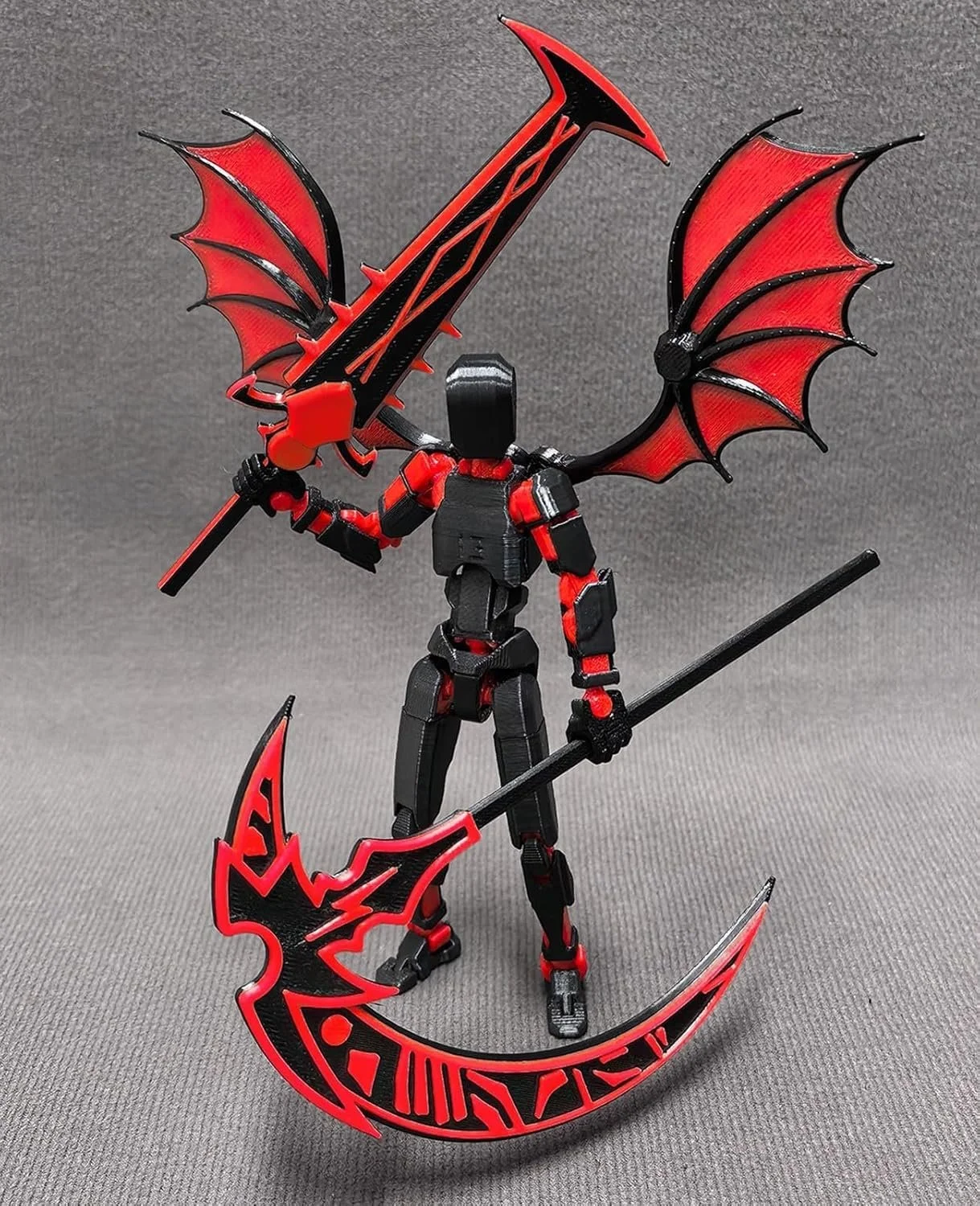 Фігурка Titan 13 T13 3D-друк з аксесуарами червоний, фото №7