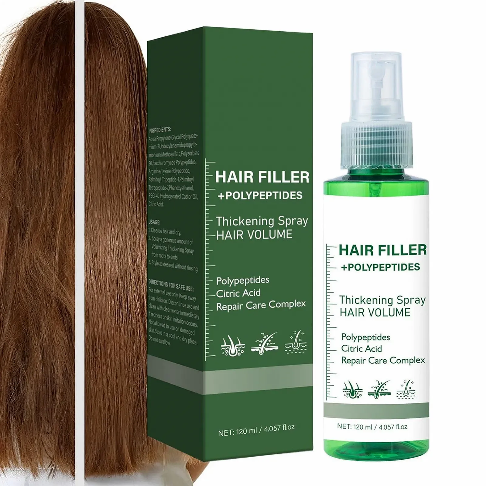 Спрей для зміцнення волосся Jukeoiu 120 мл, фото №9