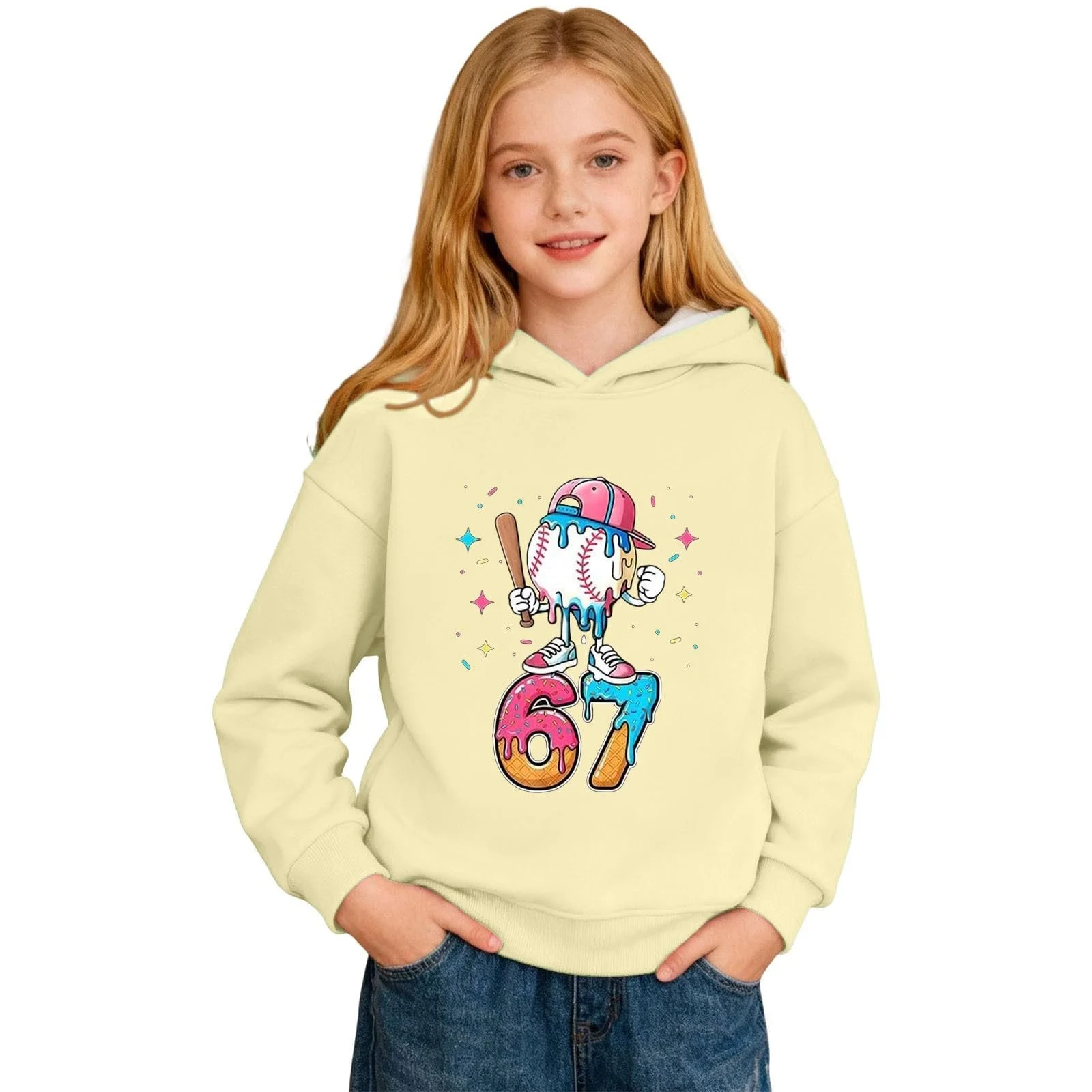 Худі Six Seven Дитячий M Вінтажний, фото №3