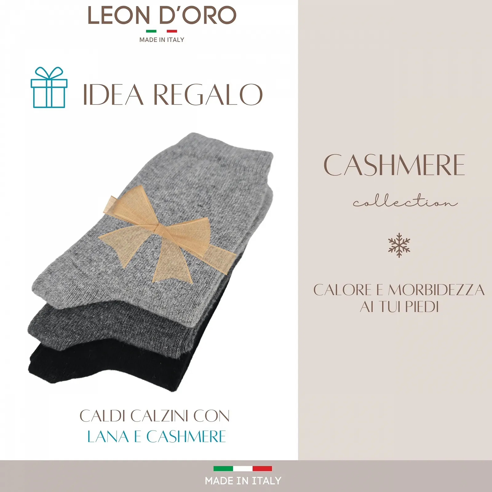 Женские носки LEON D'ORO Кашемир Шерстяные Термоноски Сделано в Италии, фото №4 Женские носки LEON D'ORO Кашемир Шерстяные Термоноски Сделано в Италии, фото №4