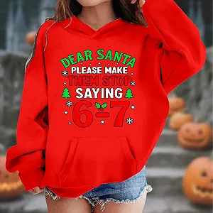 Худи Y2K Meme с длинными рукавами и 67 узорами, удобные свитшоты, уличный свитшот, повседневный джемпер для мальчиков и девочек synthetic.ua - Фото 1