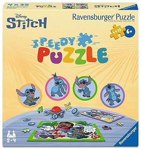 Детский пазл Ravensburger Speedy Puzzle Disney Stitch 4 x 35 деталей - Фото 1
