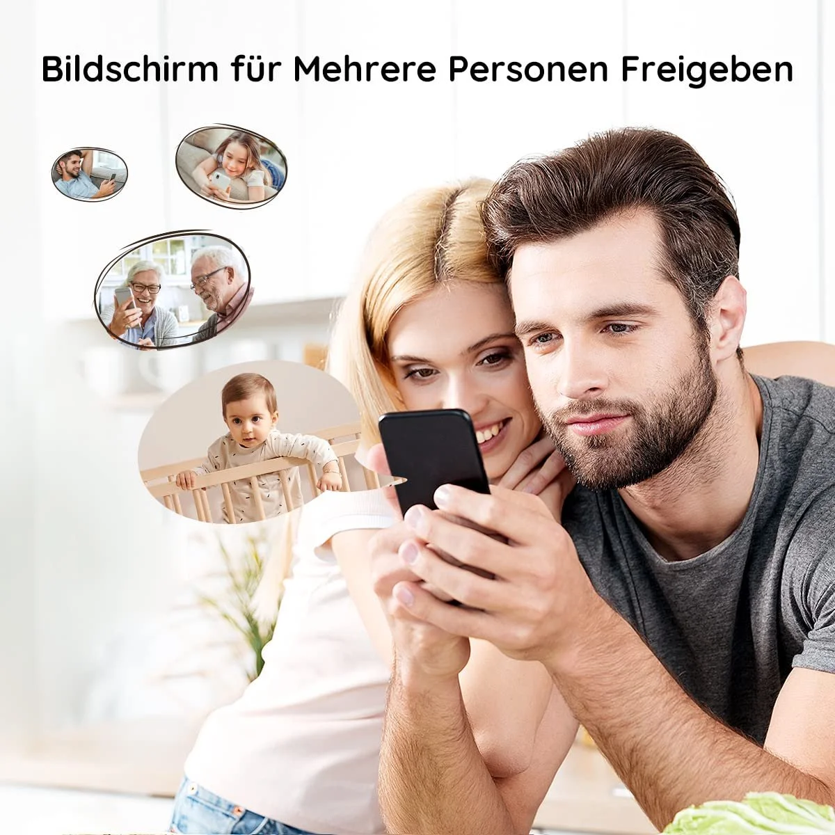 Додаткова камера BOIFUN Baby 6T 2K WiFi Нічник AI Автовідстеження, фото №7