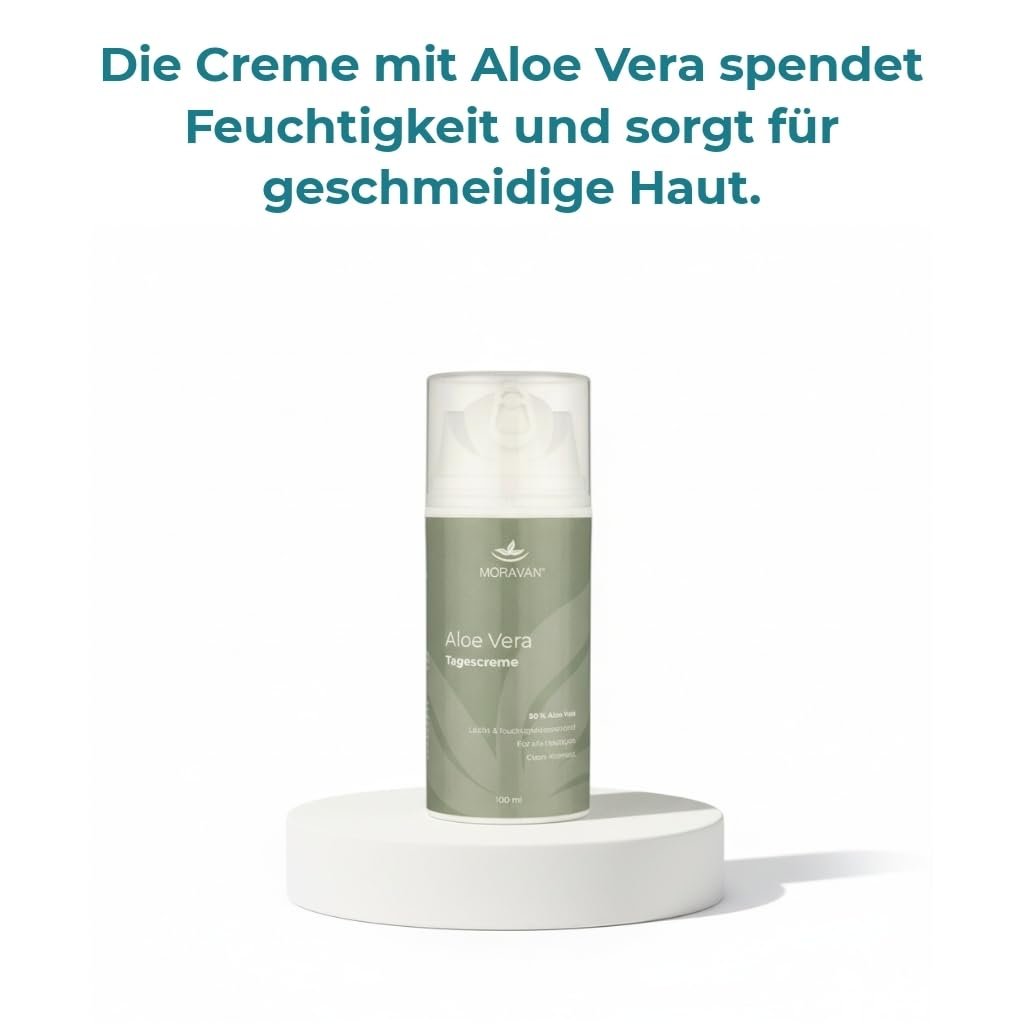 Денний крем Aloe Vera зволожувальний з вітаміном А та пантенолом 100 мл, фото №8