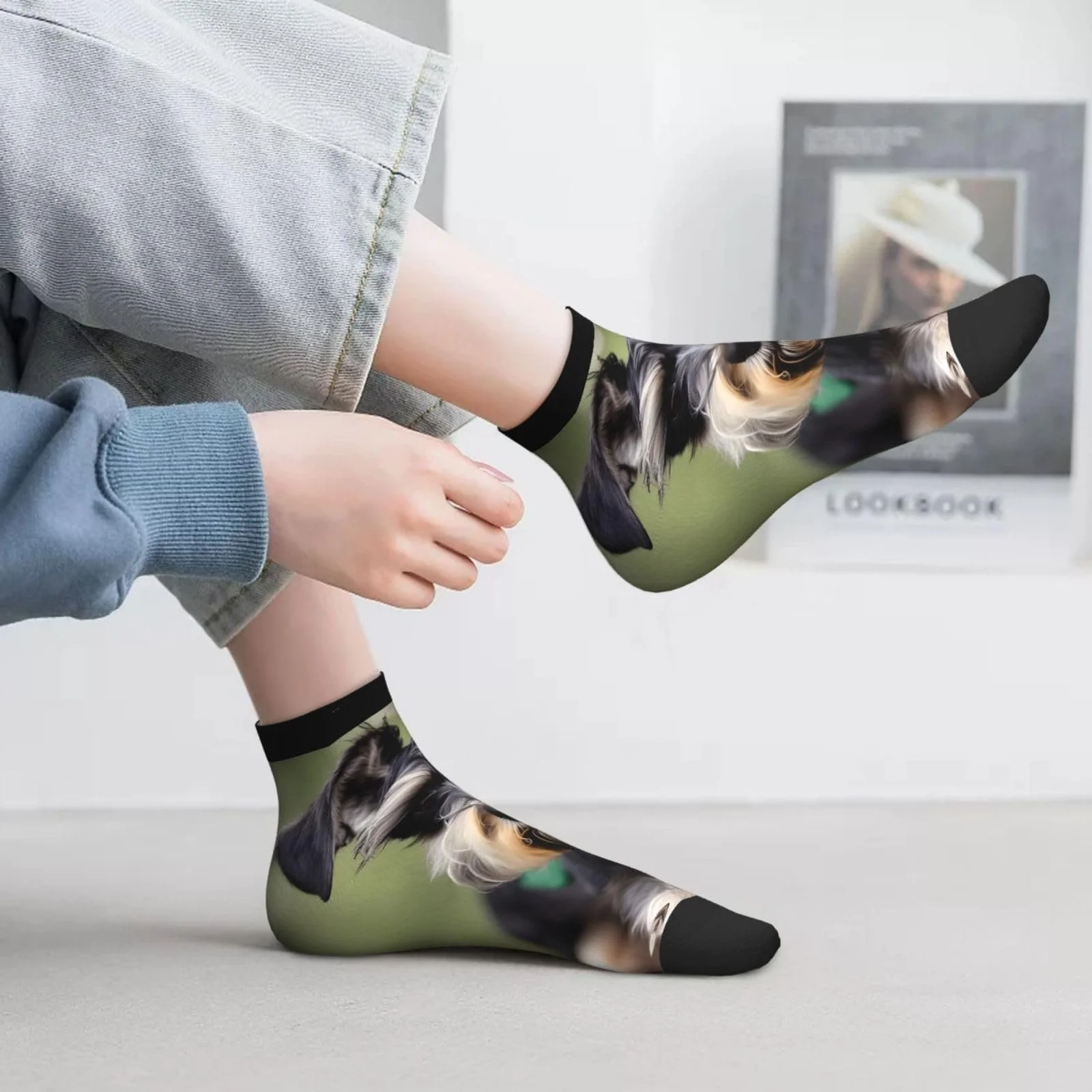 Шкарпетки SSIMOO Schnauzer Повсякденні, Підходять для будь-якої пори року, фото №9