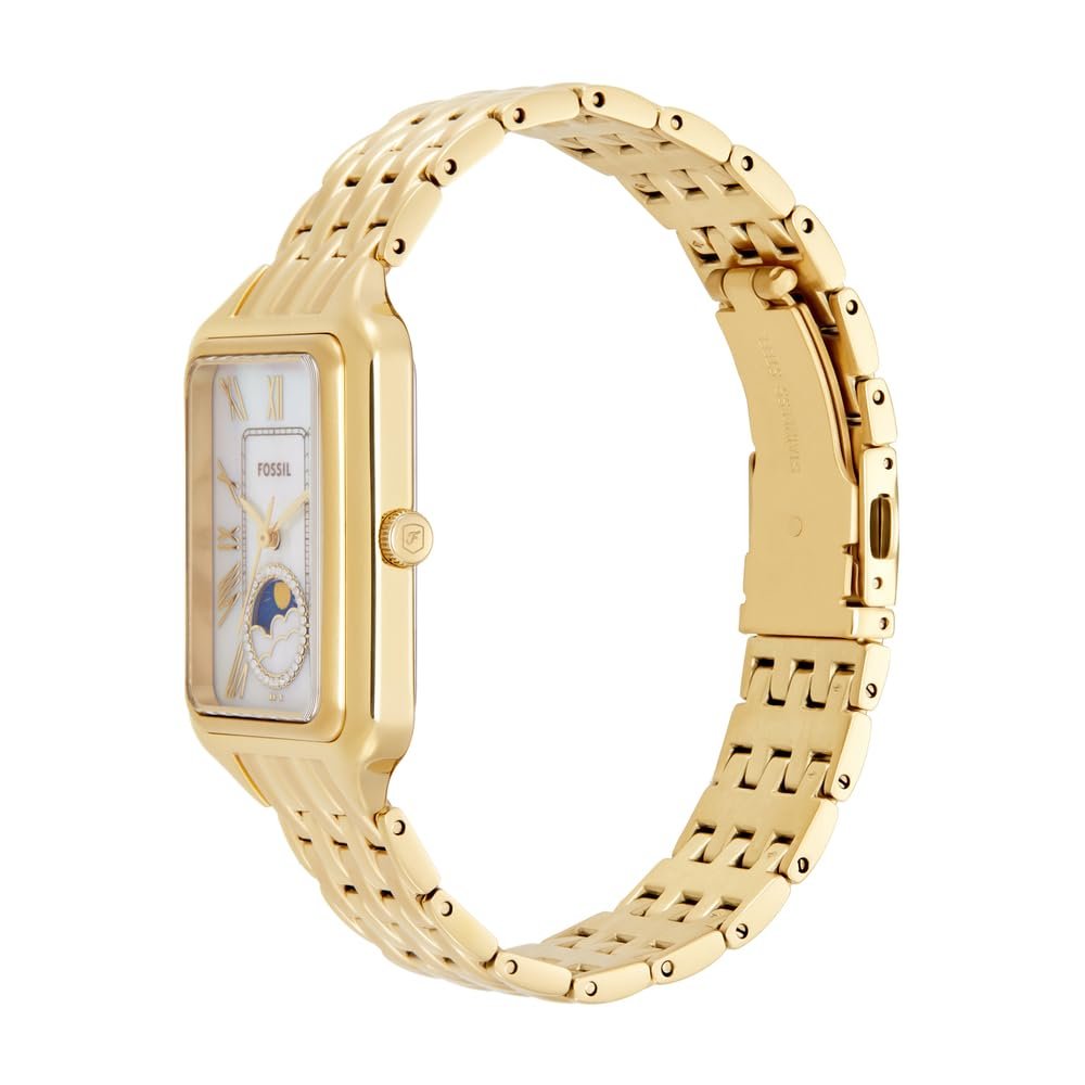 Женские аналоговые часы Fossil ES5398 с ремешком из нержавеющей стали, фото №3