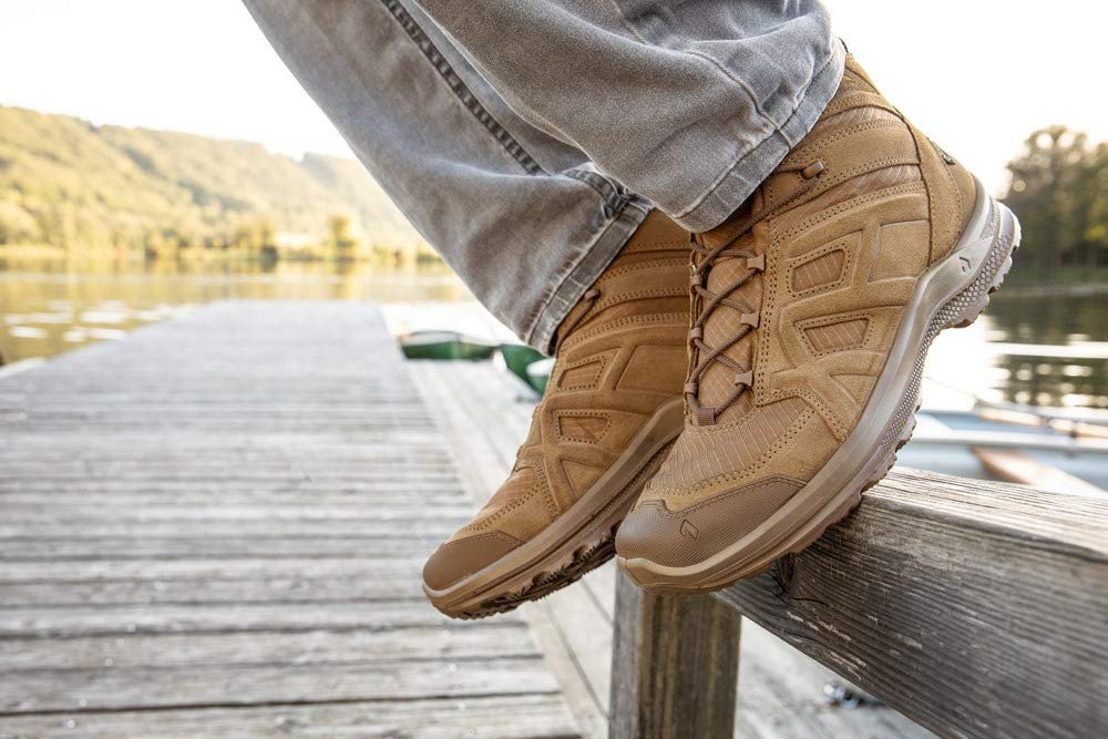 Черевики HAIX Black Eagle Athletic 2.0 V GTX mid/coyote, фото №3