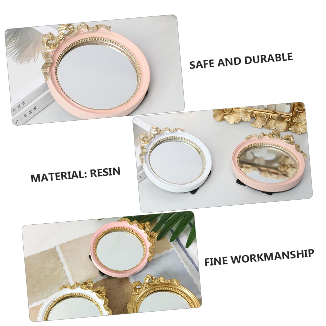 Зеркало Angoily Antique Macaron Travel Pocket, фото №7