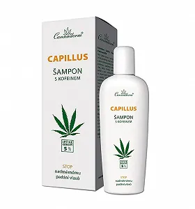 Шампунь CANNADERM Capillus Caffeine / Против выпадения волос / 150 мл - Фото 1