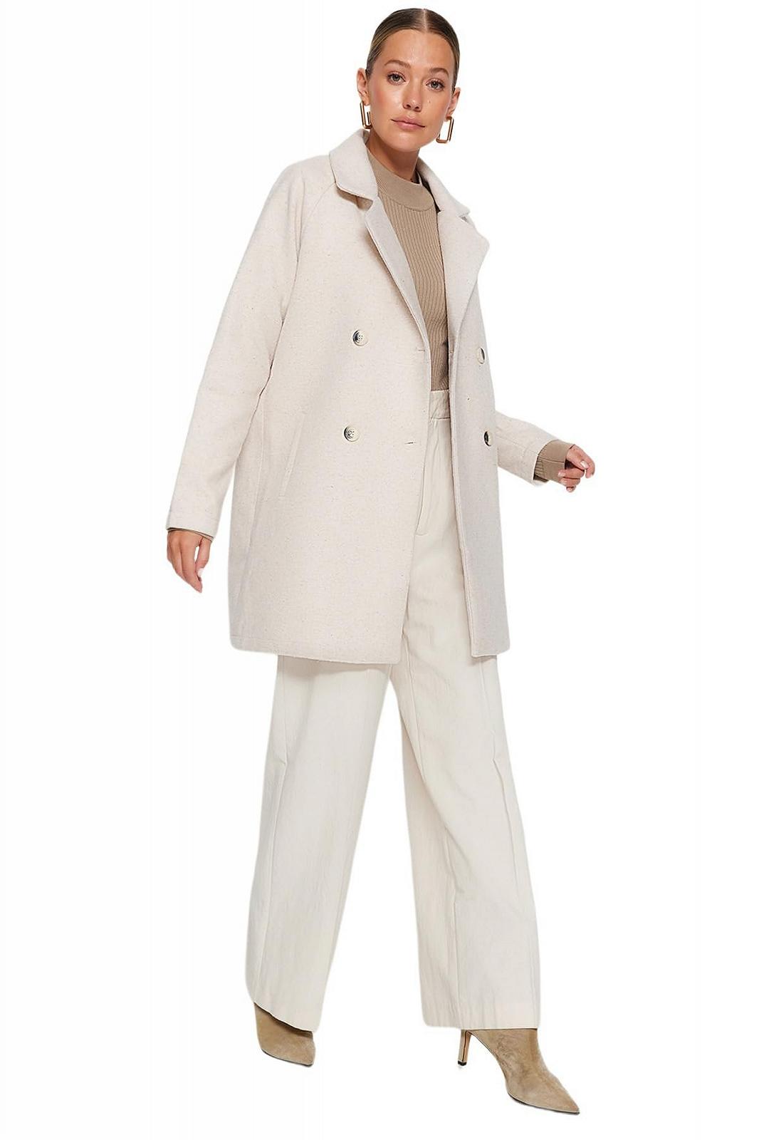 Пальто TRENDYOL Прямой Длинный рукав Стандартный, фото №2 Пальто TRENDYOL Прямой Длинный рукав Стандартный, фото №2