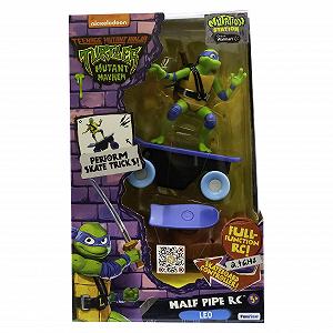 Фігурка TMNT Леонардо, транспортний засіб з дистанційним керуванням Half Pipe, Film Edition synthetic.ua - Фото 1
