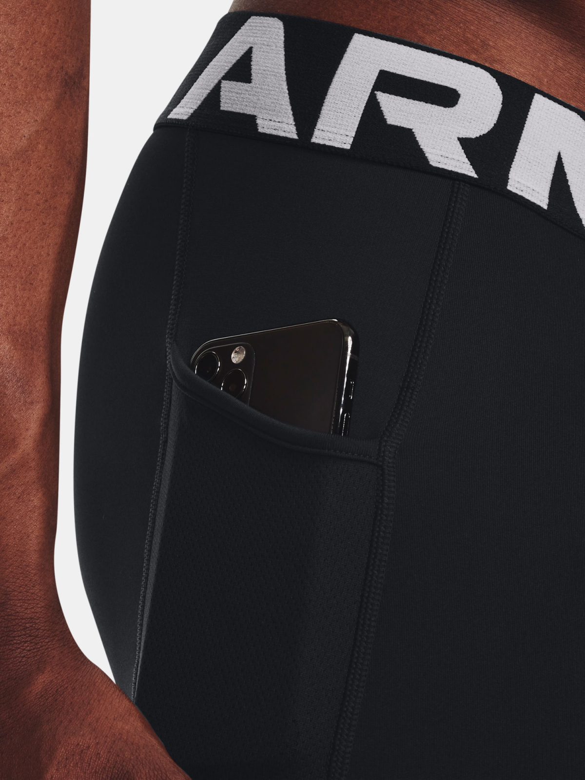 Лосини UA CG Armour Leggings 1366075-001 Under Armour Чорний L, фото №3