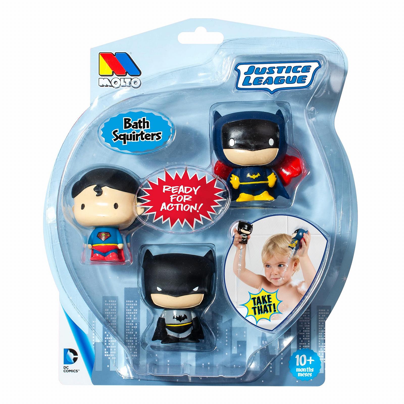 Набор игрушек для ванны Batman Superheroes Molto 17743, 3 шт., фото №2