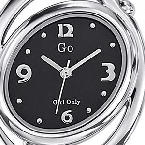Часы Go Girl Only Кварцевые Аналоговые 694821 Черный Циферблат Серебристый Металлический Браслет Черный/Серебристый synthetic.ua - Фото 1