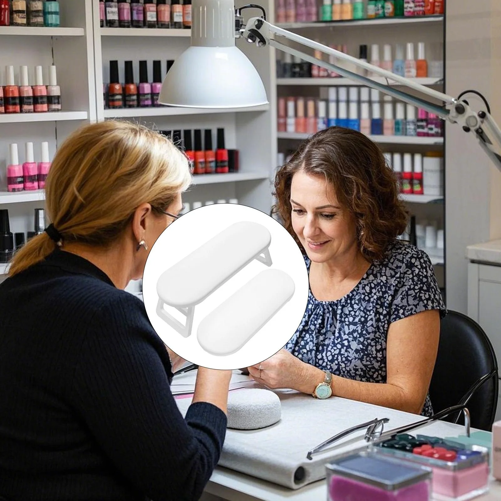 Підставка для рук манікюрна Складна подушка, фото №5 Підставка для рук манікюрна Складна подушка, фото №5