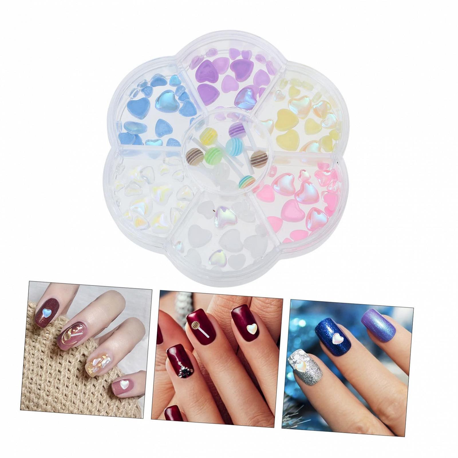 Украшения для ногтей Сердце FRCOLOR Набор 3 шт. Смола Камни Характеристики, фото №2 Украшения для ногтей Сердце FRCOLOR Набор 3 шт. Смола Камни Характеристики, фото №2